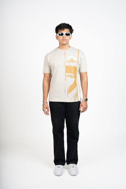 Split scream t-shirt