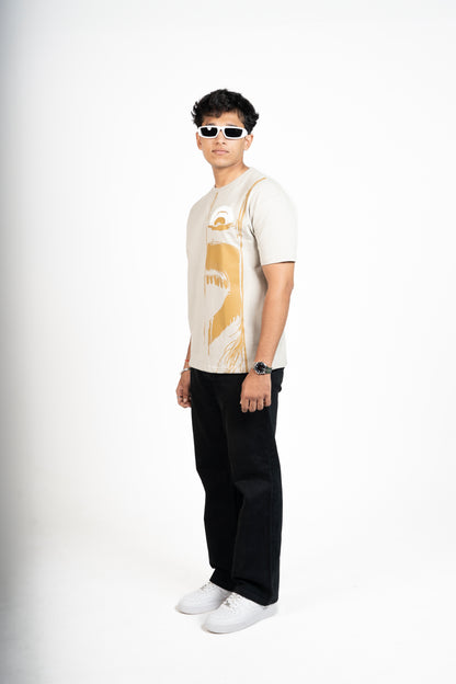 Split scream t-shirt