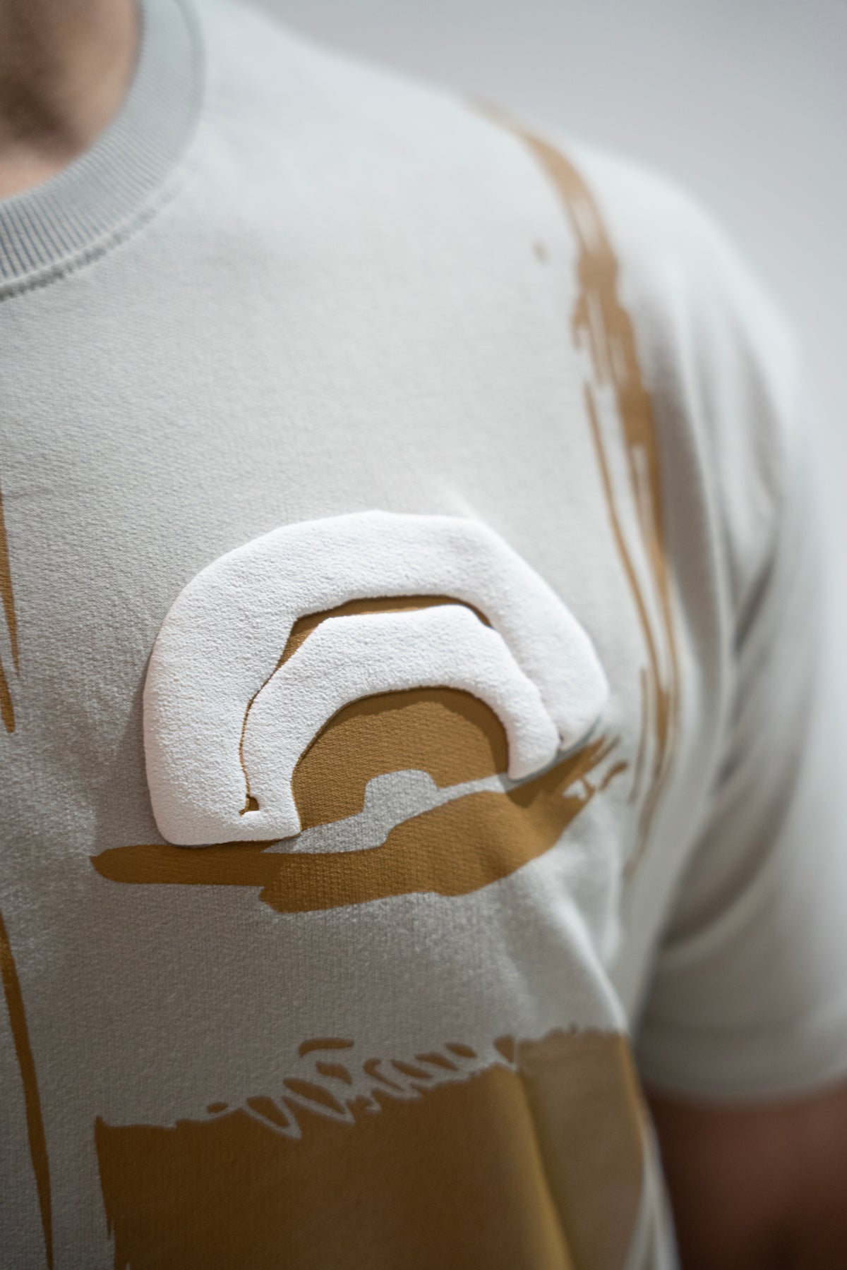 Split scream t-shirt